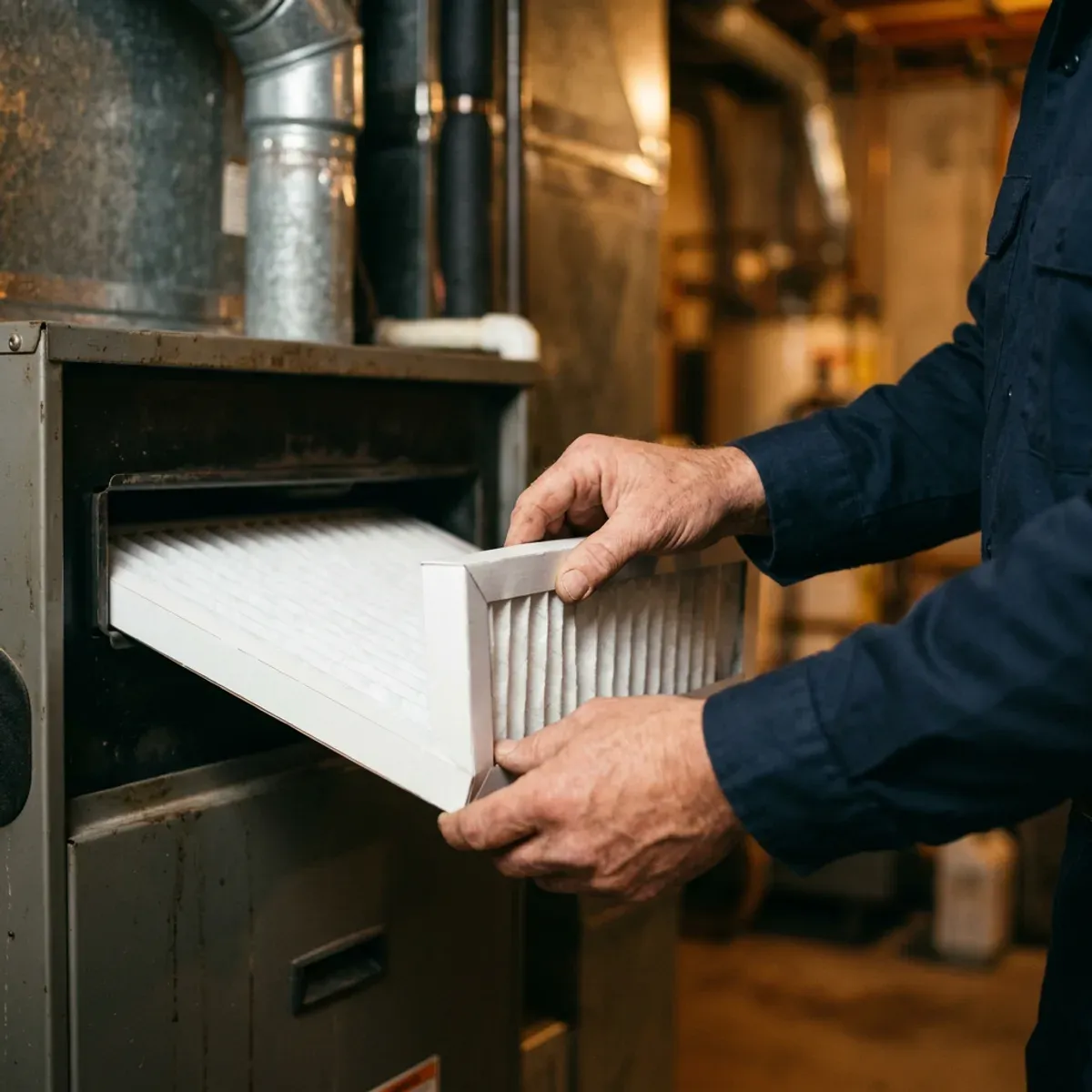 Furnace filter replacement