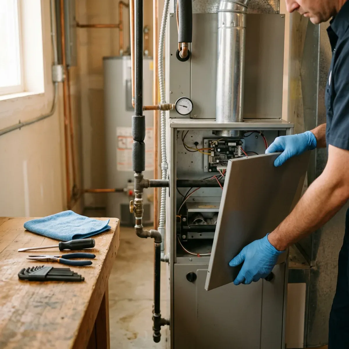 Furnace tuneup maintenance